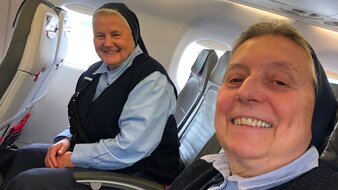Abflug nach Köln | © Sr. Katharina Laner